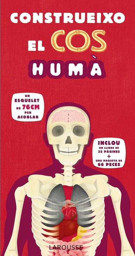 Construeix el cos humà. Un esquelet de 76 cm per acoblar | 9788415785408 | Larousse Editorial