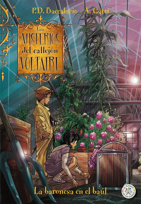 Los  misterios del callejon Voltaire: La baronesa en el baúl | 9788427133839 | Pierdomenico Baccalario