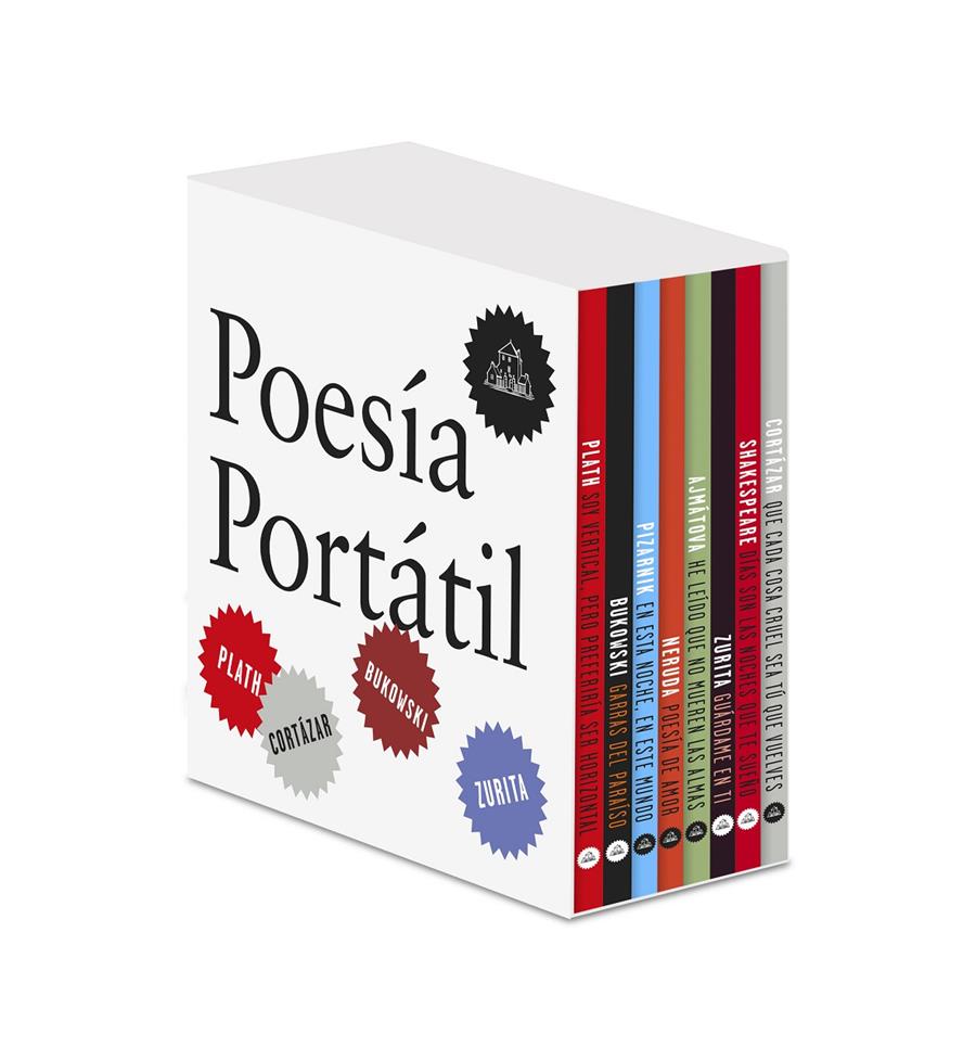 Poesía Portátil (Cortázar | Shakespeare | Zurita | Ajmátova | Neruda | Pizarnik | 9788439737285 | Varios autores