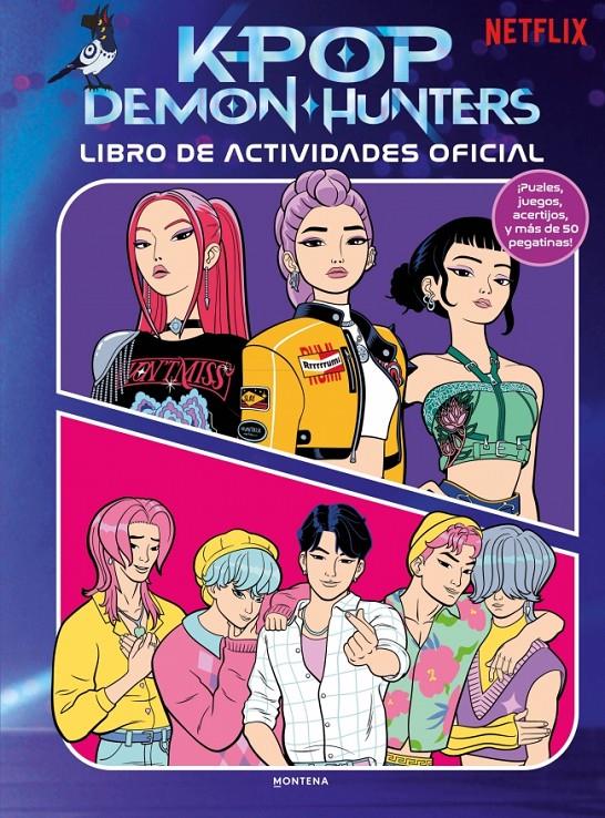 KPop Demon Hunters: libro de actividades oficial | 9791387973292 | Netflix