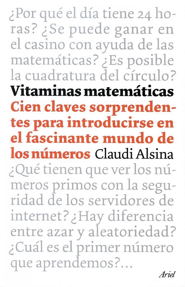Vitaminas matemáticas | 9788434453500 | Alsina, Claudi
