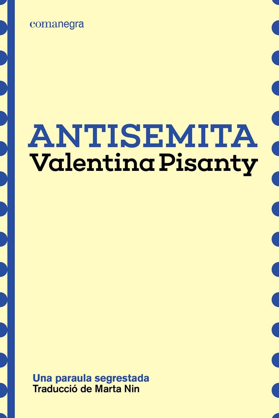 Antisemita | 9791387969189 | Pisanty, Valentina