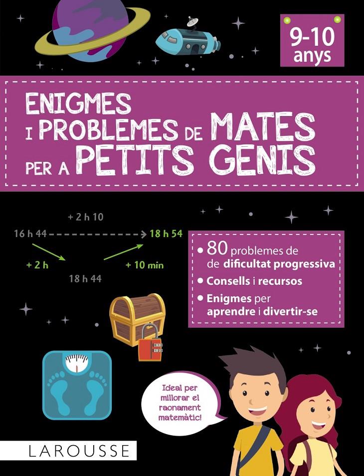 Enigmes i problemes de mates per a petits genis (9-10 anys) | 9788419436764 | Auriol, Sylvaine