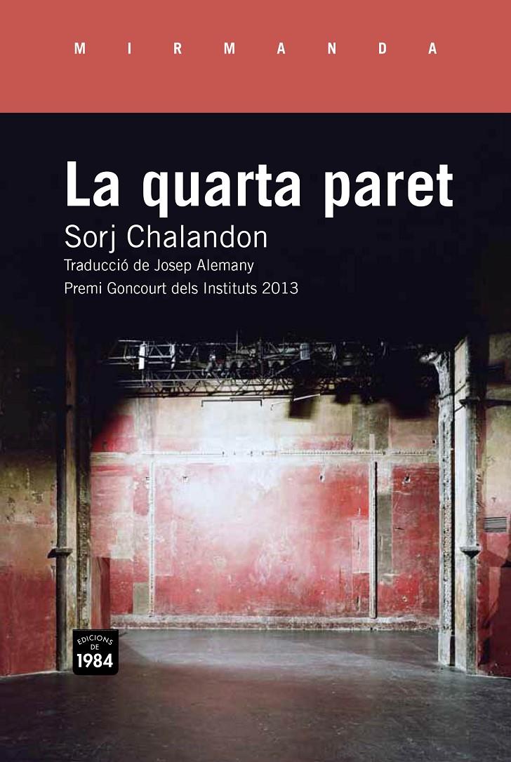 QUARTA PARET, LA | 9788415835509 | Sorj Chalandon