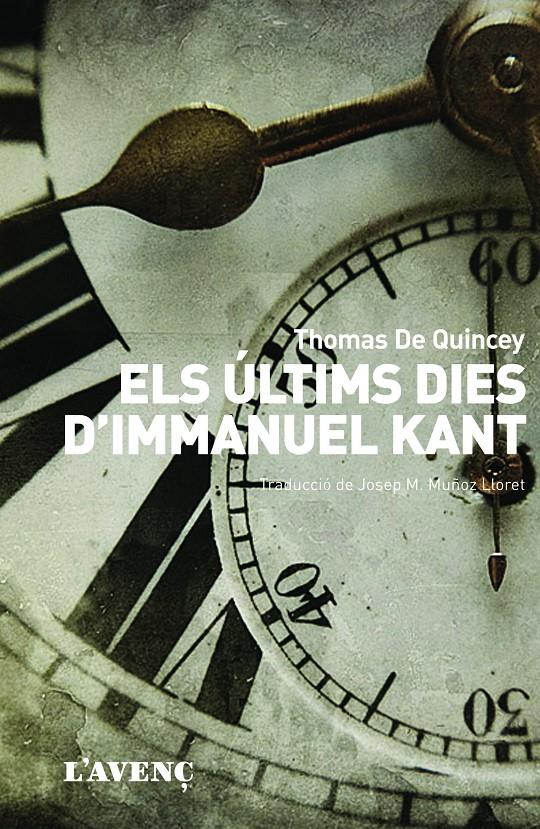 Els últims dies d'Immanuel Kant | 9788488839756 | Quincey, Thomas de
