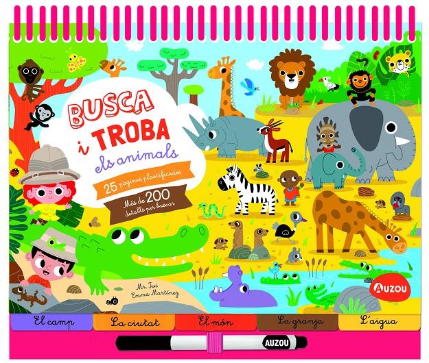 Busca i troba els animals | 9791039534055 | Mr Iwi/Martínez, Emma