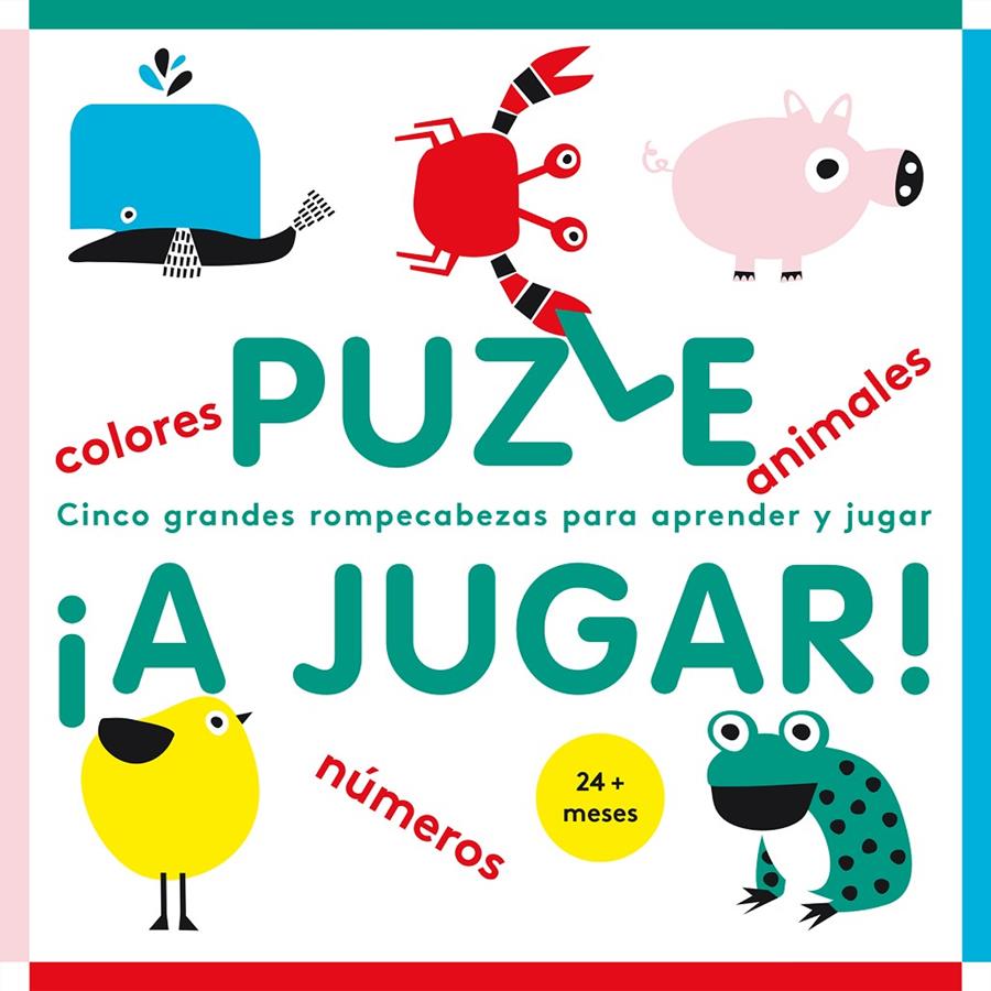 Puzle ¡A jugar! Cinco grandes rompecabezas para aprender y jugar | 9788417757144 | Glatt, Jana