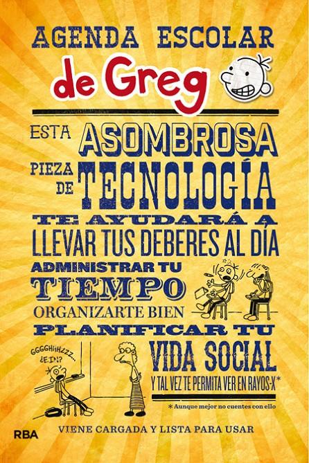 Agenda escolar de Greg | 9788427205314 | KINNEY , JEFF