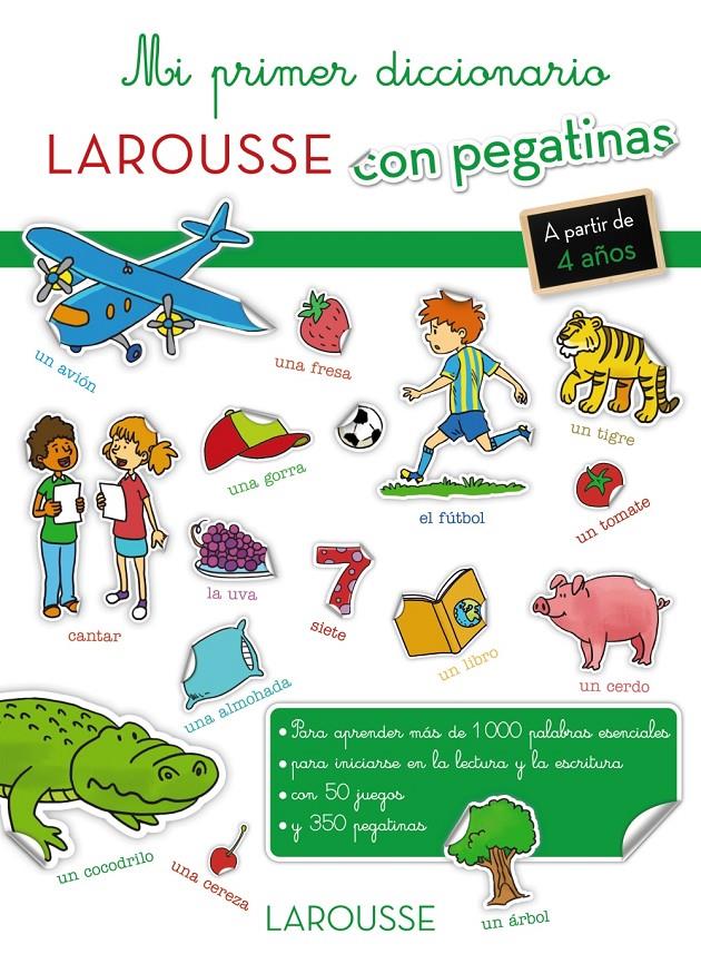 Mi primer diccionario con pegatinas | 9788416368334 | Larousse Editorial