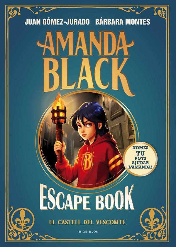 Amanda Black - Escape Book: El castell del Vescompte | 9788410269088 | Gómez-Jurado, Juan/Montes, Bárbara