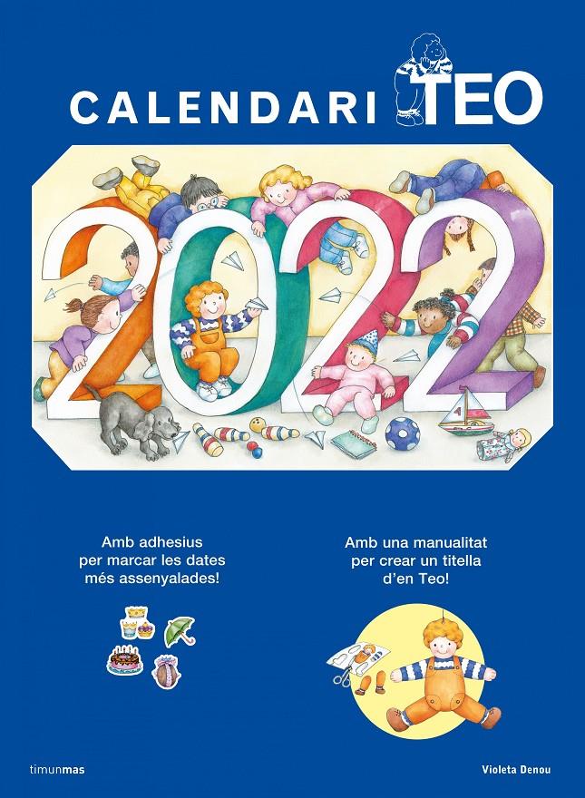 Calendari Teo 2022 | 9788413890128 | Denou, Violeta