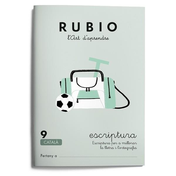 Escriptura RUBIO 9 (català) | 9788489773592 | Rubio Silvestre, Ramón