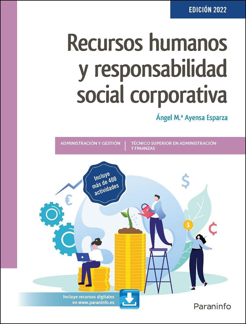 Recursos humanos y responsabilidad social corporativa  (Edición 2022) | 9788413679112 | AYENSA ESPARZA, ÁNGEL MARÍA