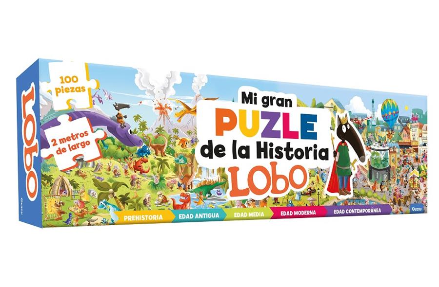 Mi gran puzle de la historia. Lobo | 9791039559584 | Auzou