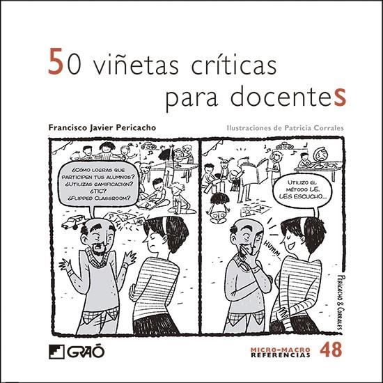 50 viñetas críticas para docentes | 9788418058127 | Pericacho Gómez, Francisco Javier
