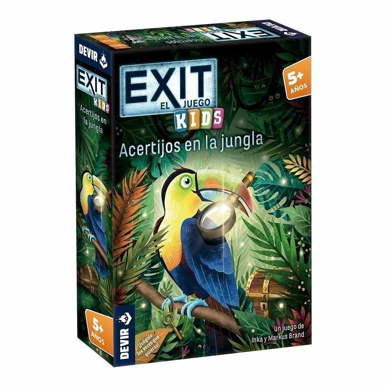 Exit Kids Acertijos en la jungla Devir | 8436607942016