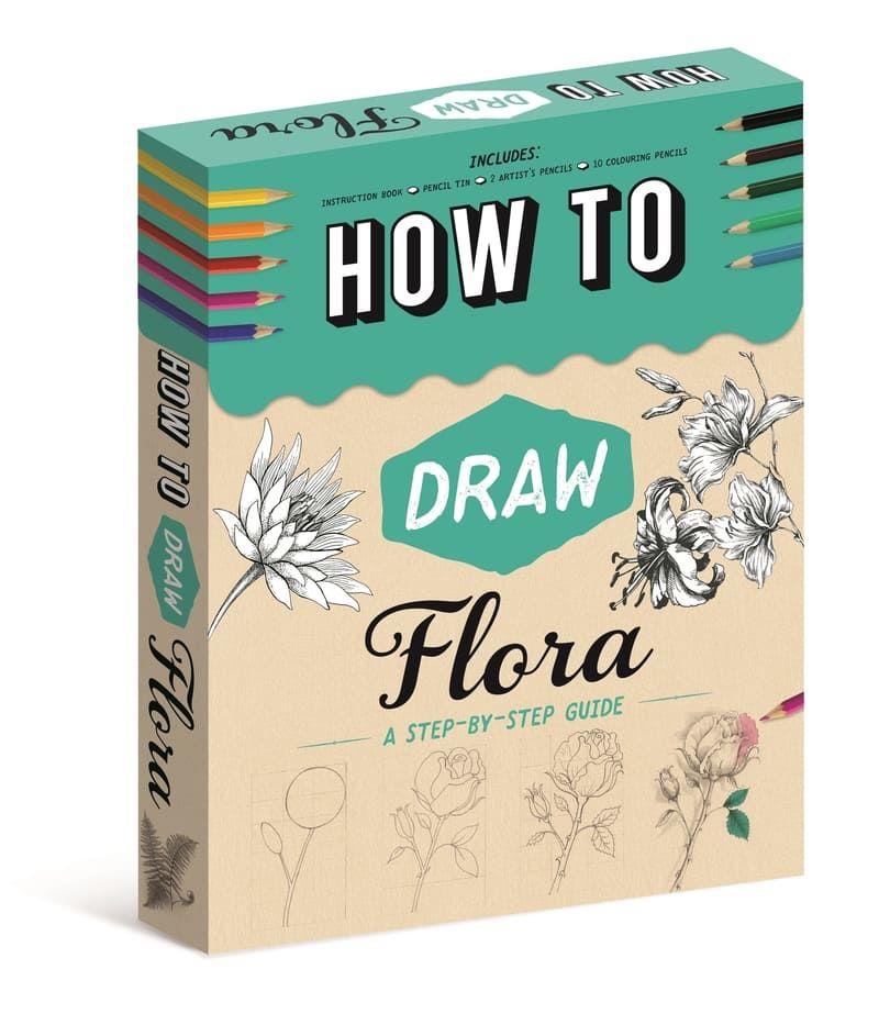 How to draw flora - Com dibuixar flors | 9781837714681 | AA.VV.