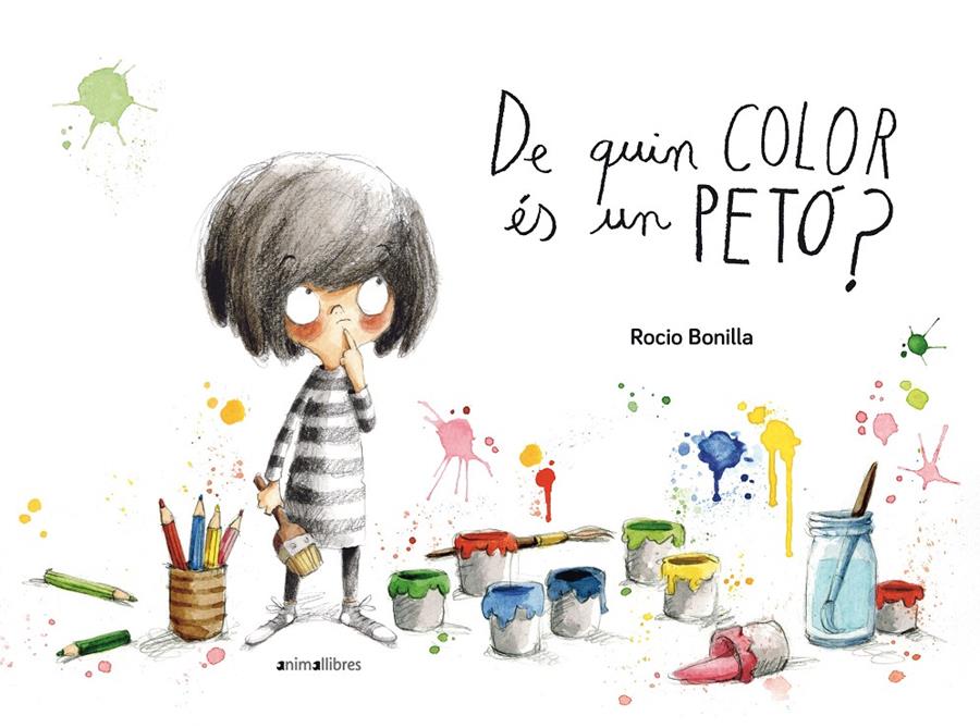 De quin color és un petó? | 9788415975618 | Rocío Bonilla