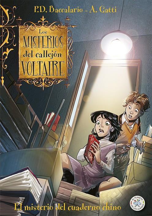 Los misterios del callejón Voltaire: El misterio del cuaderno chino | 9788427133846 | Pierdomenico Baccalario