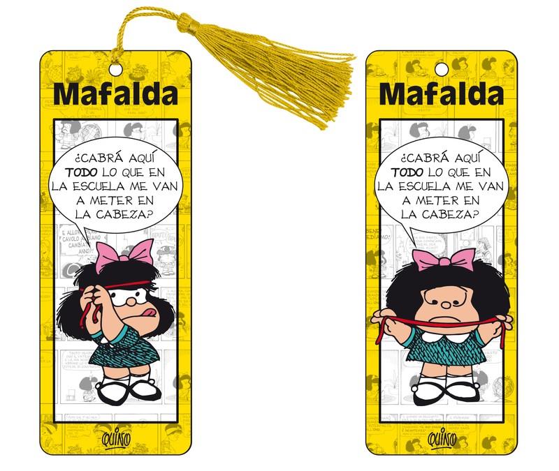 MARCAPAGINAS 3D MAFALDA - AMARILLO | 9788893677103 | AA.VV.