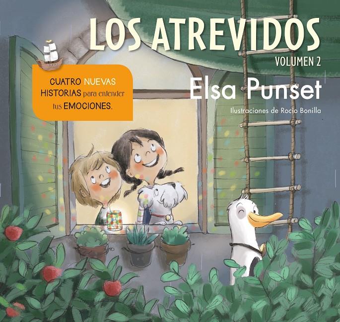 Los Atrevidos 2. Cuatro nuevas historias para entender tus emociones (El taller | 9788448856687 | Punset, Elsa/Bonilla, Rocío