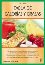 Tabla de calorías y grasas | 9788425515149 | Klever, Ulrich