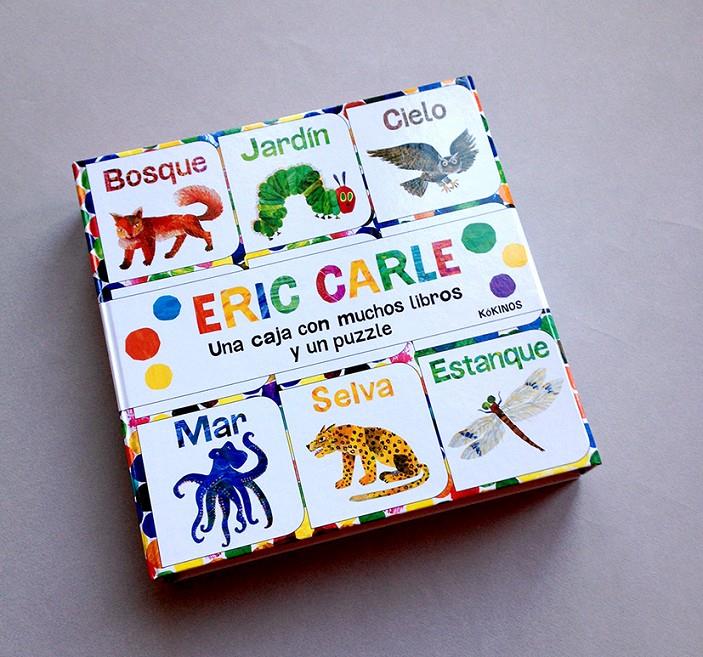 Una caja con muchos libros y un puzzle | 9788416126446 | Carle, Eric