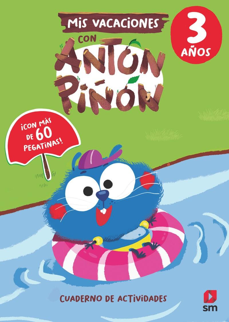 Mis vacaciones con Antón Piñón 3 años | 9788411822084 | Ruiz García, María Jesús