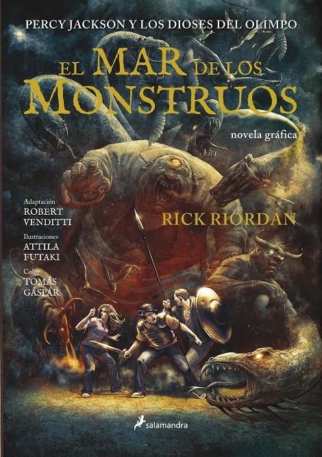 El mar de los monstruos (Percy Jackson y los dioses del Olimpo [novela gráfica] | 9788498387193 | Riordan, Rick