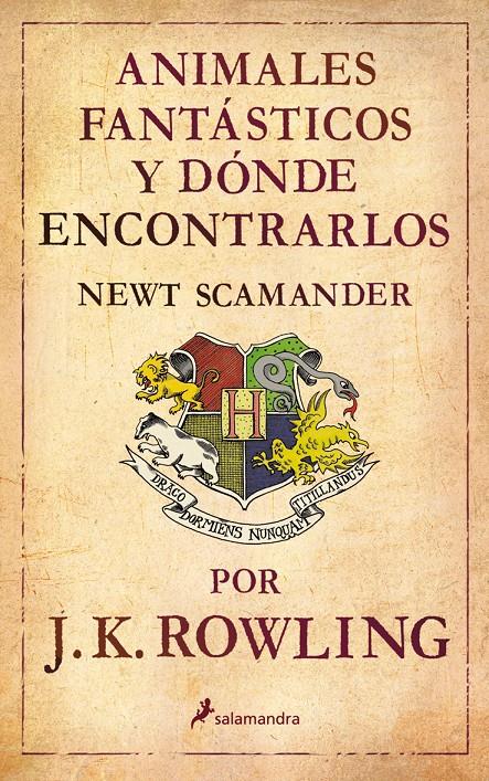 Animales fantásticos y dónde encontrarlos | 9788498382686 | J. K. Rowling