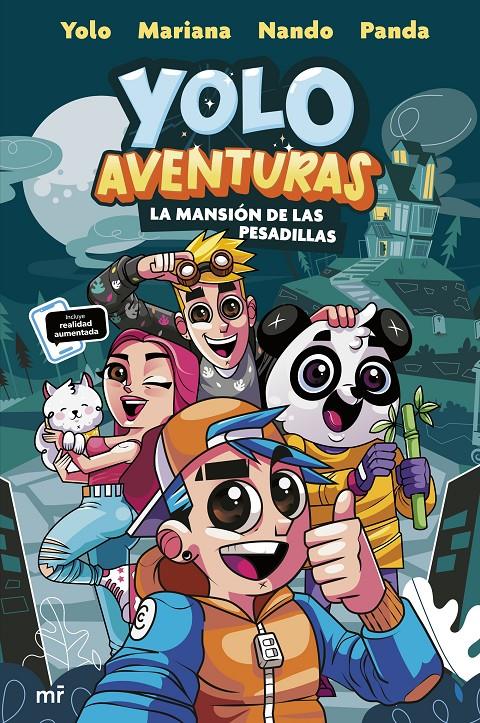 Yolo Aventuras. La mansión de las pesadillas | 9788427049345 | Los aventureros: Yolo, Nando, Mariana y Panda