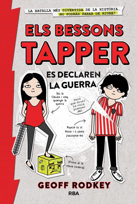 Els bessons Tapper es declaren la guerra (Els bessons Tapper 1) | 9788427208704 | Rodkey, Geoff