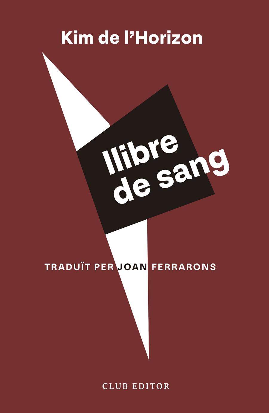 Llibre de sang | 9788473294171 | de l'Horizon, Kim