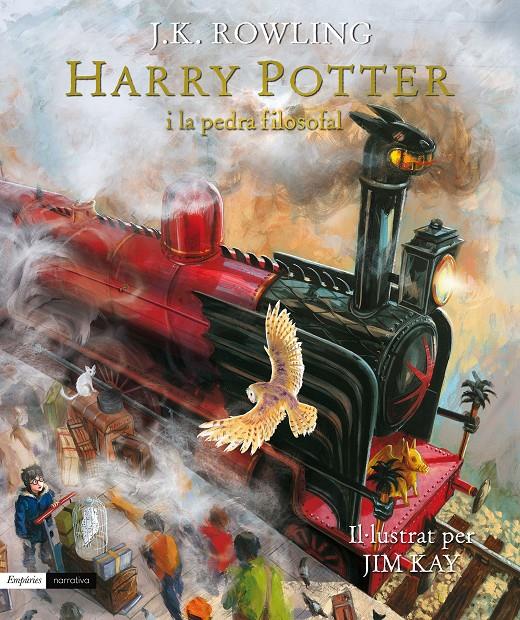 Harry Potter i la pedra filosofal (edició il·lustrada) | 9788416367122 | J. K. Rowling