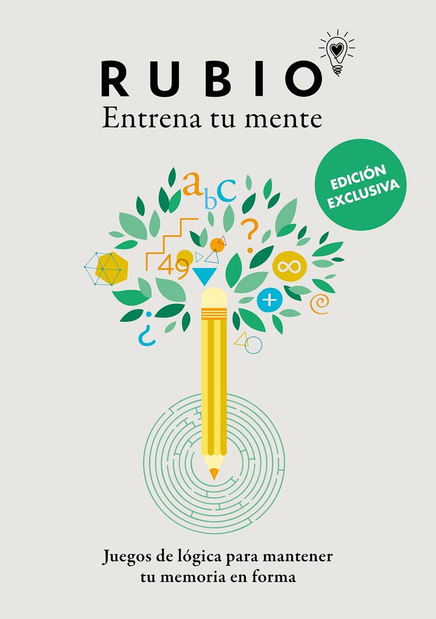 Juegos de lógica para mantener tu memoria en forma (edición exclusiva) (Rubio. E | 9788425362699 | Cuadernos Rubio
