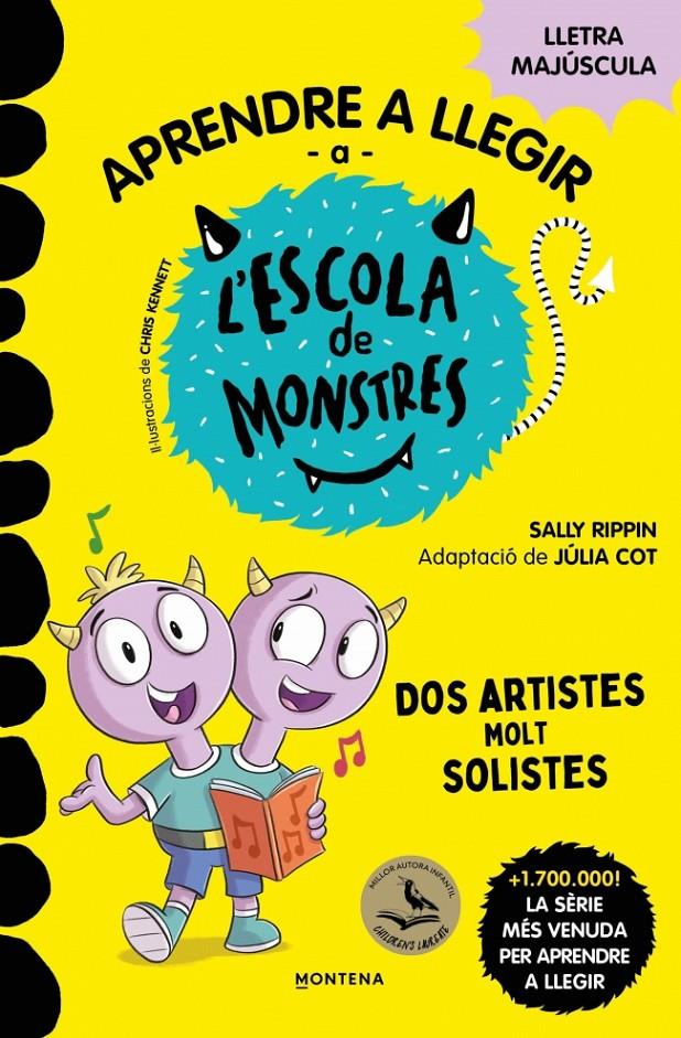 Aprendre a llegir a l'Escola de Monstres 24 - Dos artistes molt solistes | 9791387724191 | Rippin, Sally