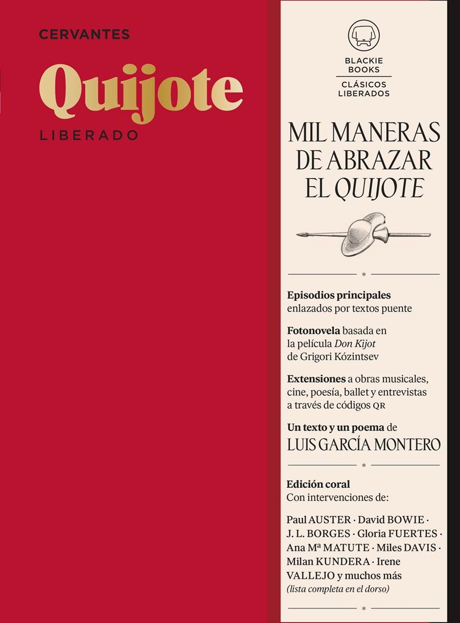 QUIJOTE Liberado | 9788419654328 | de Cervantes, Miguel