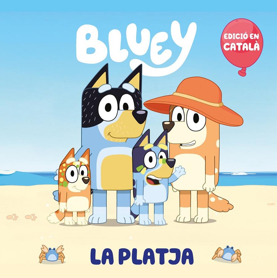 Bluey. Un conte - La platja (edició en català) | 9788448868147 | Bluey