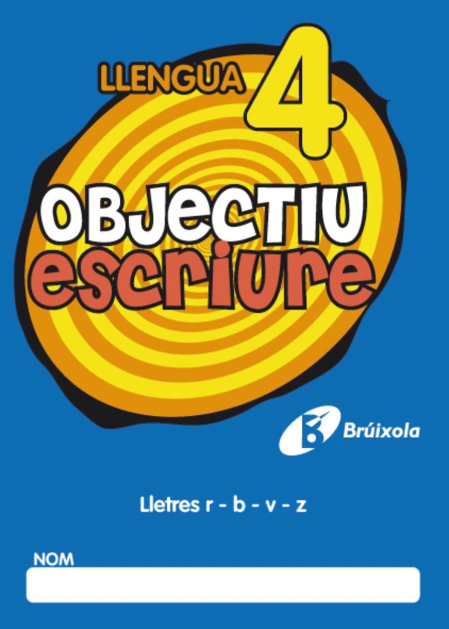 Objectiu escriure 4 Lletres r - b - v - z | 9788499060255 | Fernández Sánchez, María del Olvido