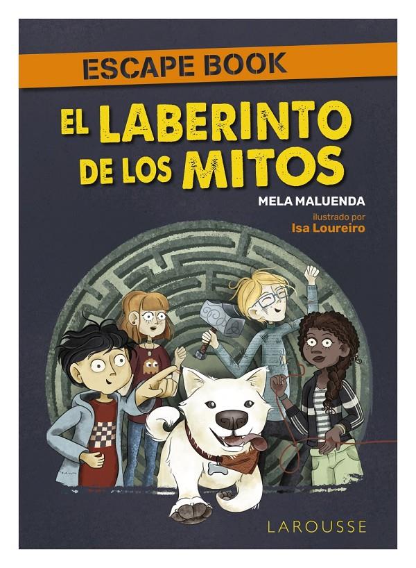 El laberinto de los mitos. Escape book | 9788418882029 | Maluenda, Mela