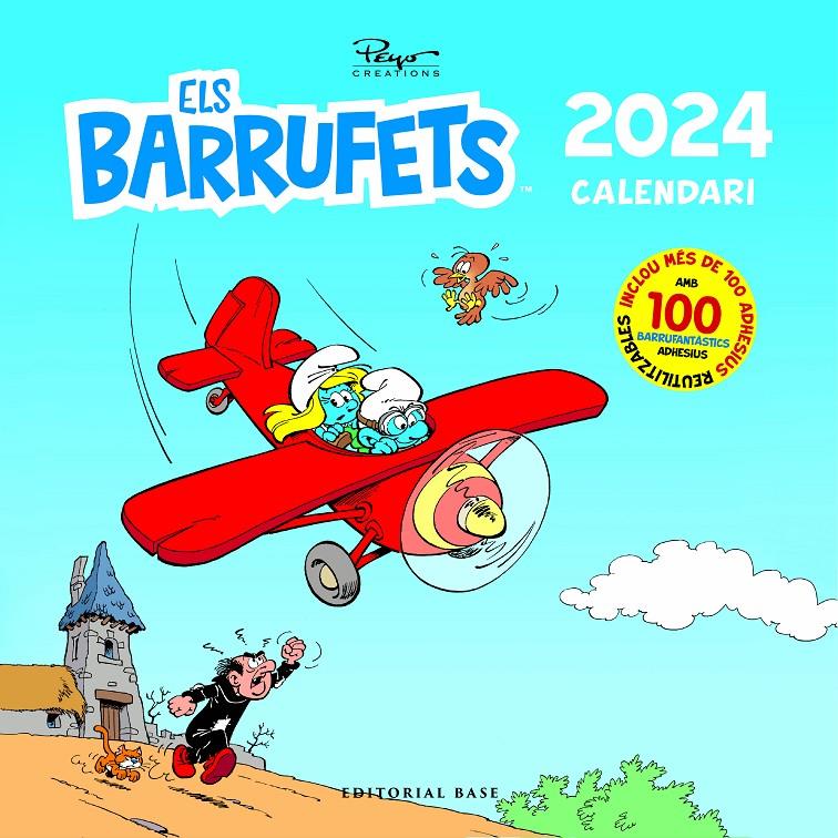 Calendari Barrufets 2024 | 9788419007957 | Culliford, Pierre
