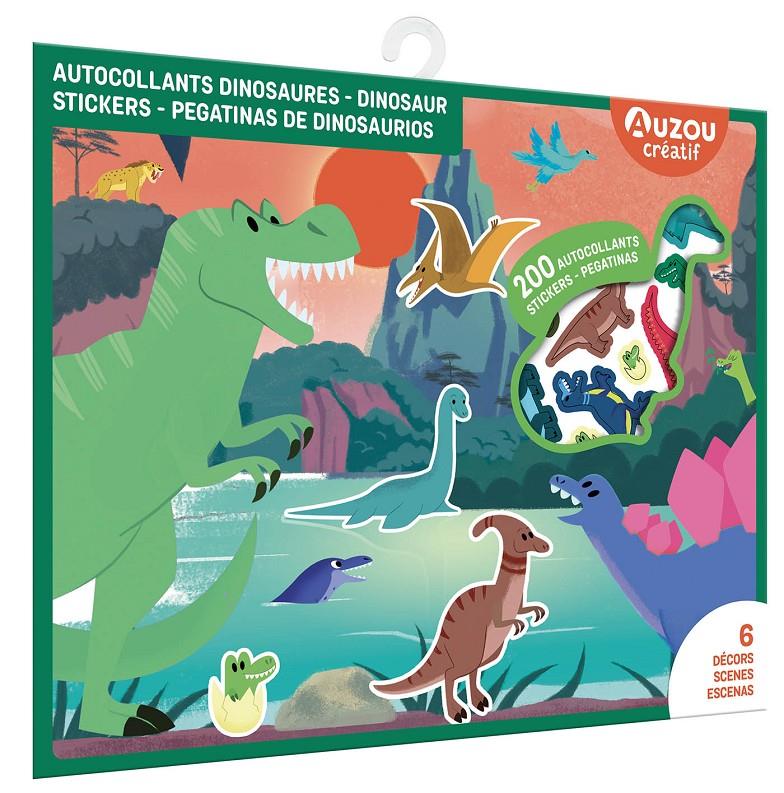 Pegatinas de dinosaurios. Estuche de artista | 9791039531801 | Wortemann Claire