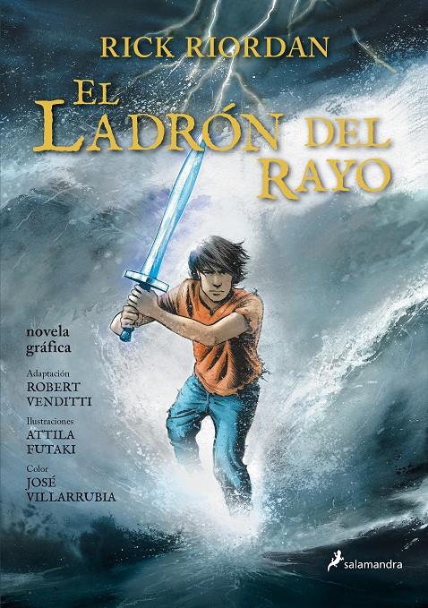 El ladrón del rayo (Percy Jackson y los dioses del Olimpo [novela gráfica] 1) | 9788498386103 | Riordan, Rick