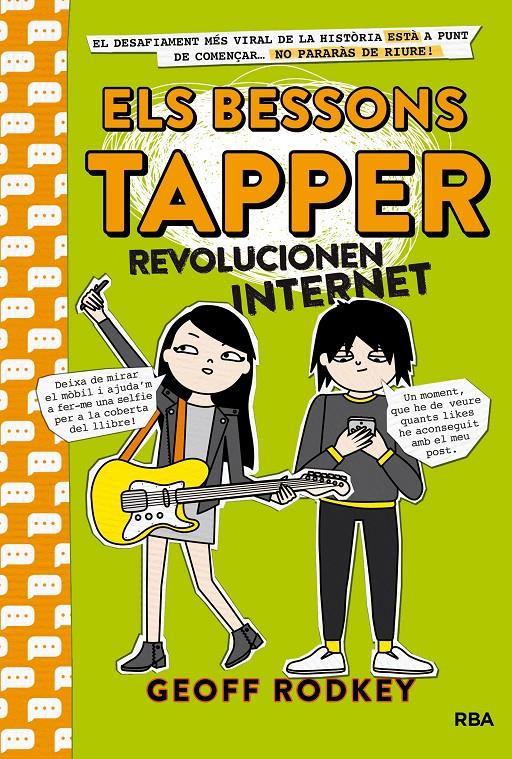 Els bessons Tapper revolucionen Internet (Els bessons Tapper 4) | 9788427212824 | Rodkey, Geoff