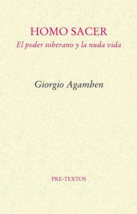 Homo Sacer | 9788481912067 | Agamben