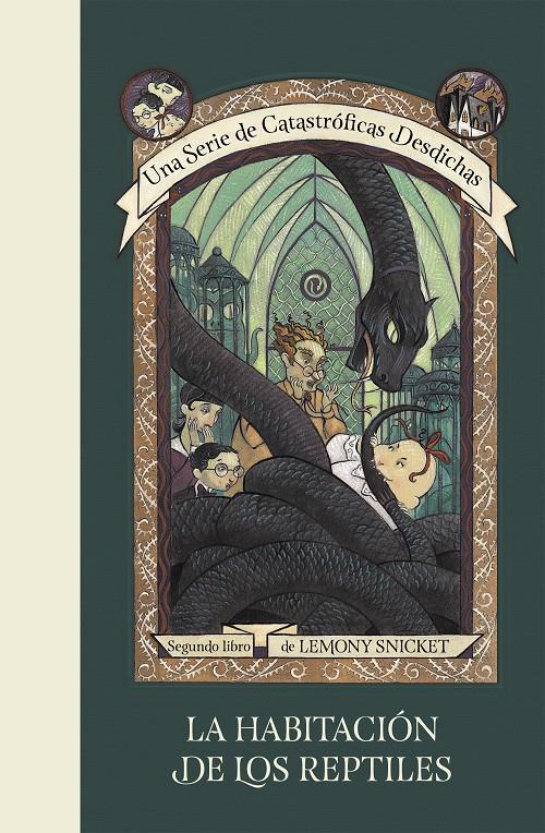 La habitación de los reptiles (Una serie de catastróficas desdichas 2) | 9788490437254 | Snicket, Lemony