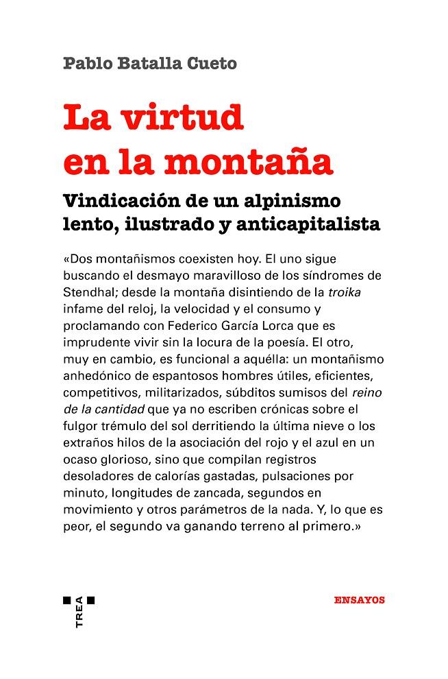 La virtud en la montaña | 9788417987398 | Batalla Cueto, Pablo