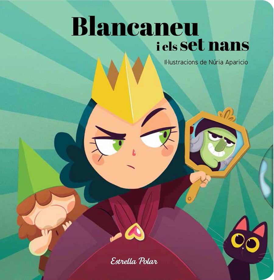 La Blancaneu i els set nans. Conte amb mecanismes | 9788491376453 | Aparicio, Núria/Samba, Gina