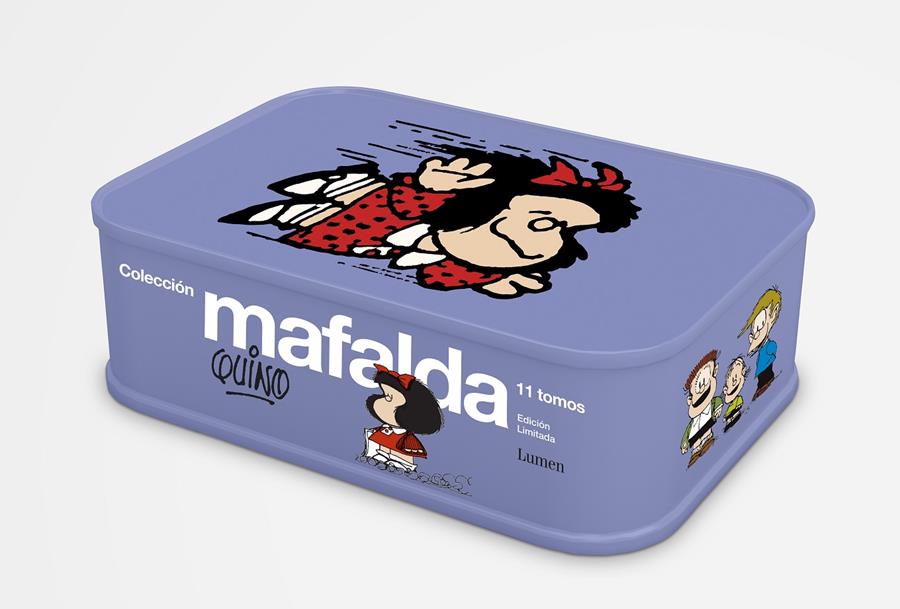 Colección Mafalda: 11 tomos en una lata (edición limitada) | 9788426481009 | Quino