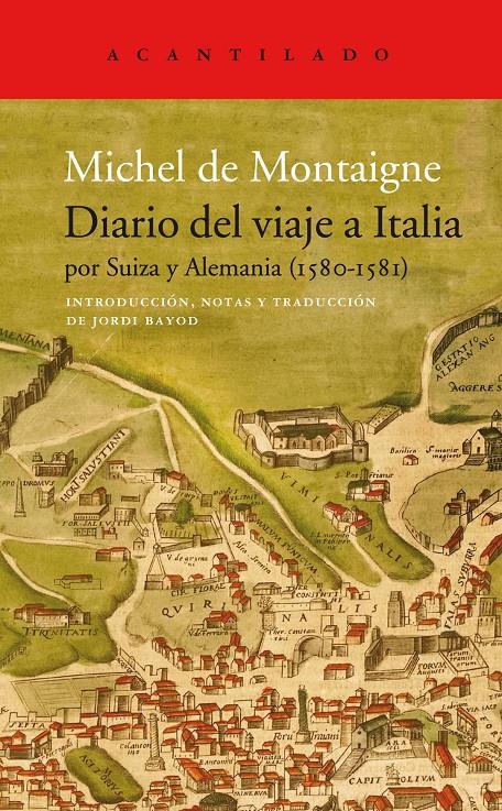 Diario del viaje a Italia | 9788417902339 | De Montaigne, Michel